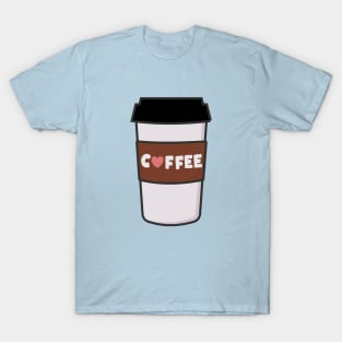 Cool I Love Coffee T-Shirt T-Shirt